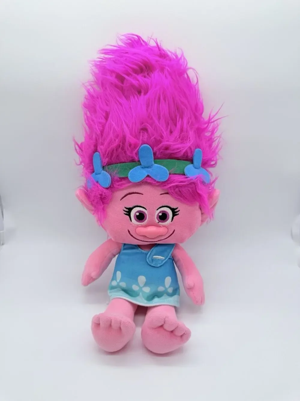 Dreamworks 2016 Poppy Pink Troll Plush Trolls Movie Stuffed Toy Doll 17